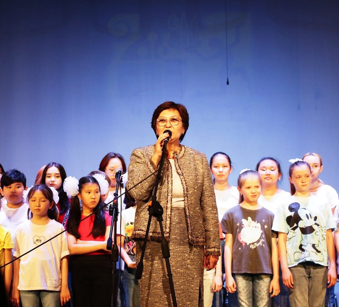 Сегодня в театре кукол "Джангар" состоялся Отчетный концерт ДШИ1